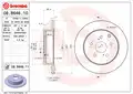 Hátsó Féktárcsa - Brembo