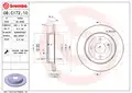 Hátsó Féktárcsa - Brembo