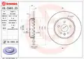 Féktárcsa - Brembo