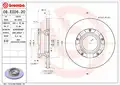 Féktárcsa - Brembo