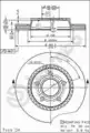 Féktárcsa - Brembo