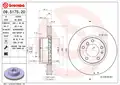 Első Féktárcsa - Brembo