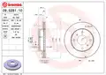 Féktárcsa - Brembo