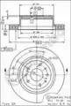 Féktárcsa - Brembo