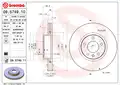 Első Féktárcsa - Brembo