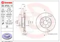 Első Féktárcsa - Brembo