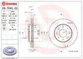 Első Féktárcsa - Brembo