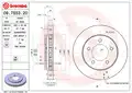 Féktárcsa - Brembo