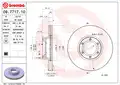Első Féktárcsa - Brembo