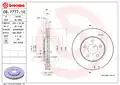 Első Féktárcsa - Brembo