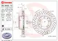 Első tengely bal féktárcsa - Brembo