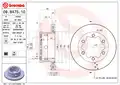 Hátsó Féktárcsa - Brembo