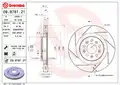 Hátsó Féktárcsa - Brembo
