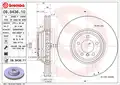 Féktárcsa - Brembo