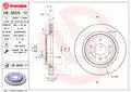 Hátsó Féktárcsa - Brembo