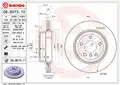 Hátsó Féktárcsa - Brembo
