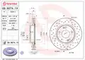 Féktárcsa - Brembo