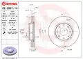 Első Féktárcsa - Brembo