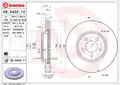 Féktárcsa - Brembo