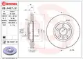 Féktárcsa - Brembo