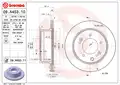 Hátsó Féktárcsa - Brembo