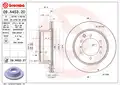 Hátsó Féktárcsa - Brembo