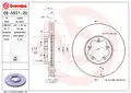 Első Féktárcsa - Brembo