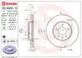 Féktárcsa - Brembo