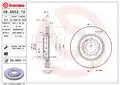 Hátsó Féktárcsa - Brembo