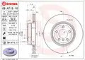 Hátsó Féktárcsa - Brembo