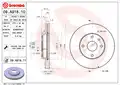 Féktárcsa - Brembo