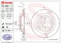 Hátsó Féktárcsa - Brembo