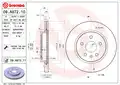 Hátsó Féktárcsa - Brembo