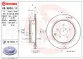 Hátsó Féktárcsa - Brembo