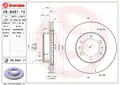 Első Féktárcsa - Brembo