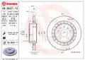 Hátsó Féktárcsa - Brembo