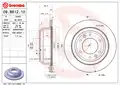 Hátsó Féktárcsa - Brembo