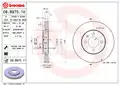 Első Féktárcsa - Brembo