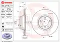 Első Féktárcsa - Brembo