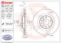 Első Féktárcsa - Brembo