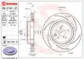 Hátsó tengely jobb féktárcsa - Brembo