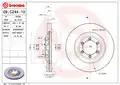 Első Féktárcsa - Brembo