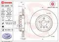 Hátsó Féktárcsa - Brembo