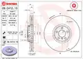 Első tengely bal féktárcsa - Brembo
