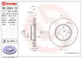 Első Féktárcsa - Brembo