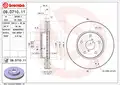Féktárcsa - Brembo