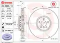 Első tengely jobb féktárcsa - Brembo