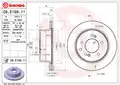 Féktárcsa - Brembo
