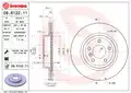 Hátsó Féktárcsa - Brembo