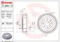 Fékdob - Brembo